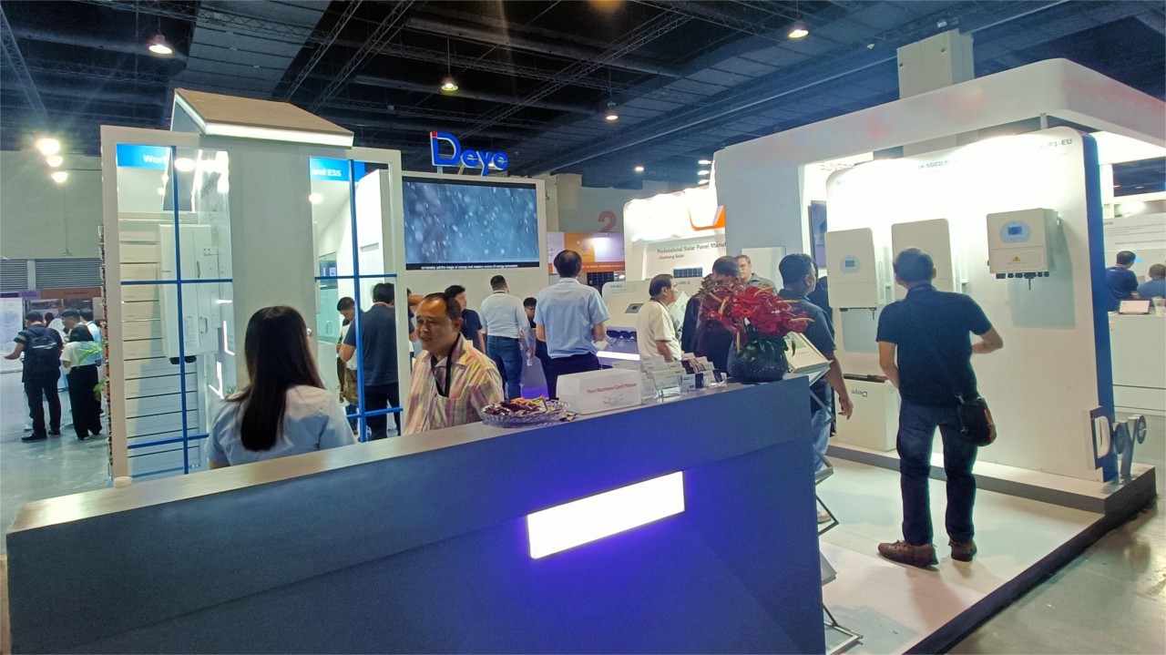 Deye's Impactful Presence: Shining Bright at Solar & Storage Live Philippines